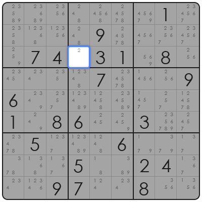 sudoku minimal